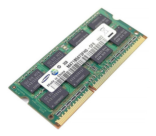 Memoria Ram Samsung Ddr3 2gb Pc3-8500 1066mhz Sodimm Laptop