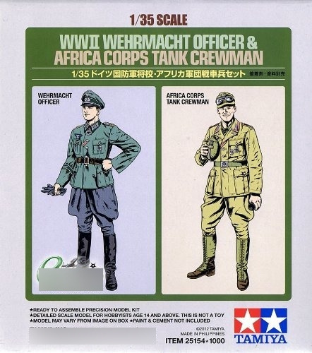 Tamiya 1-35 Segunda Guerra Mundial Oficial De La Wehrmacht 