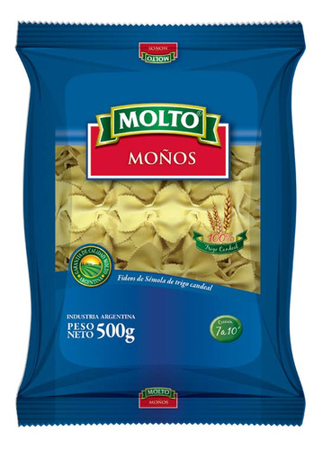 Fideos  Monos 500 Gr Molto