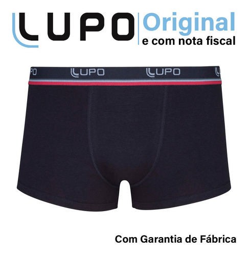 Imagem 3 de 10 de Kit 10 Cueca Boxer Lupo Sunga Box Algodão Masculina Atacado