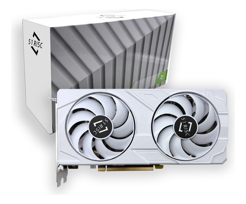 Tarjeta Gráfica Amd 51risc Rx580 8g 2048sp 256bit Gddr5 Blan