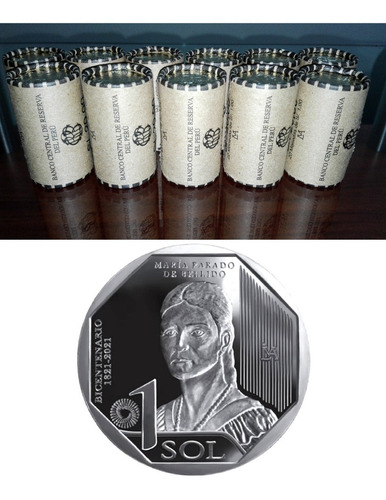 Cono De 20 Monedas Juan Pablo Viscardo Y Guzmán Bicentenario