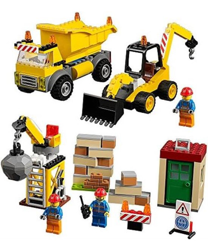 Juguete Lego Juniors Sitio De Demolición Para Niños De 4 Año