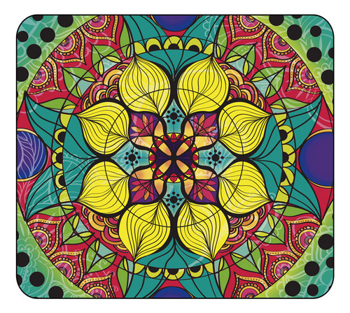 Mouse Pad Notebook Antideslizante Mandala Diseño Regalo 691