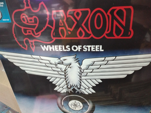 Lp - Saxon - Wheels Of Steel