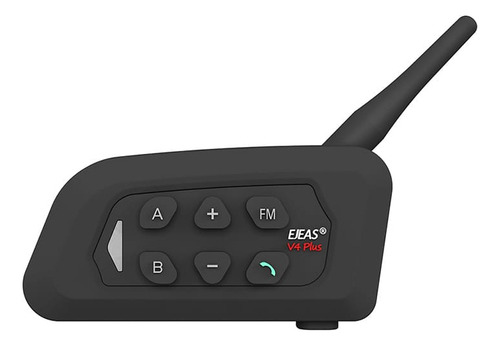 Intercomunicador Capacete Moto Ejeas V4 Plus Bluetooth Radio