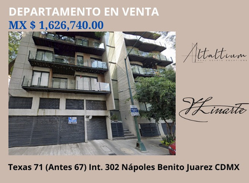 Departamento En Venta En La Napoles Cdmx I Vl11-za-119