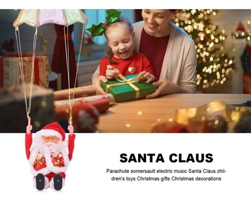 Imagen 4 de 7 de Papa Noel Bailarín, Adorno Navideño - Decoracion Navidad