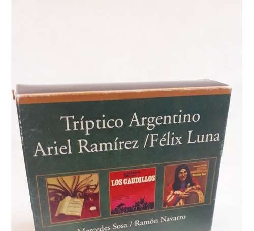 Colección Tríptico Argentino (a. Ramírez, F. Luna Y M. Sosa)