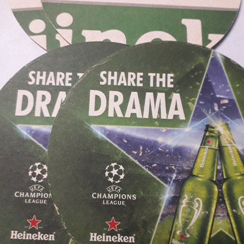 Posavasos (4) Heineken Share The Drama