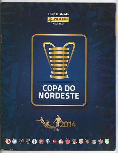 Álbum Figurinha Copa Do Nordeste 2014 Futebol Completo -2014