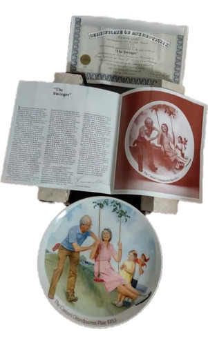 Plato Colección Csatari The Swinger Grandparents Vintage1983
