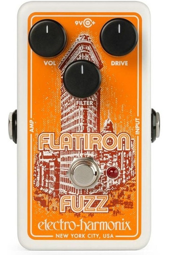 Pedal Electro Harmonix Flatiron Fuzz Overdrive Op Amp Usa