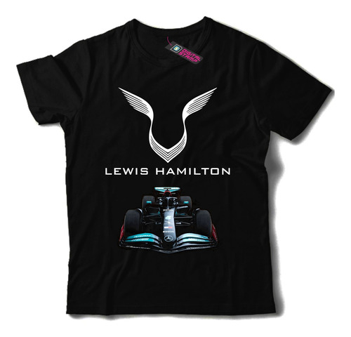 Remera Lewis Hamilton Mercedes Benz F1  32 Dtg Premium