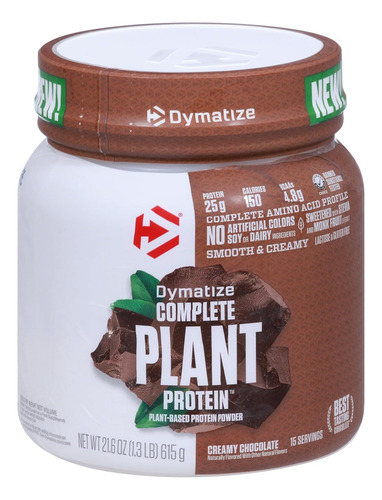 Dymatize Proteína Vegetal Vegana Chocolate Usa Chocolate