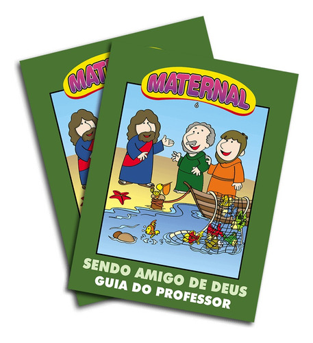 Kit Completo Do Professor Maternal Vol06: Sendo Amigo De Deus, De Ministério Infantil. Volume 06 Editorial Cristã Evangélica, Capa Mole, Edição Especial Em Português