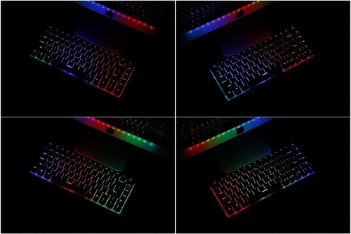 Imagen 7 de 7 de Teclado Mecánico Gamer Full Rgb 82 Teclas Black - Ajazz