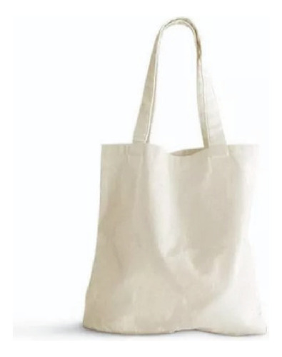 15 Bolsas Tote Bag De Manta Cruda 40 X 35 Cm. 100% Algodon