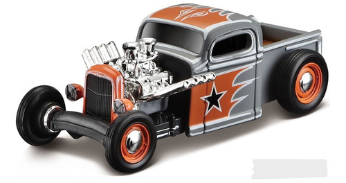 Chevy Pickup 1936. Maisto Design Max Grundy Outlaws. 1/64.