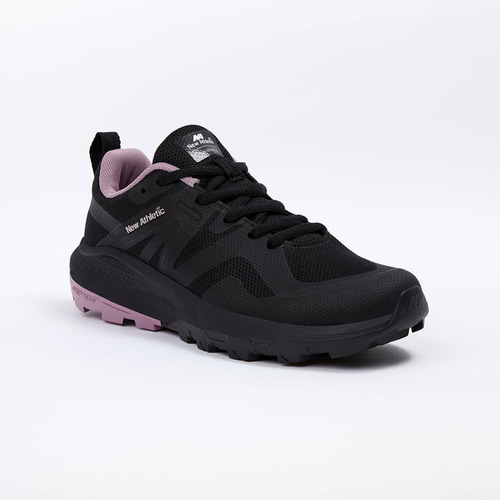 Zapatillas New Athletic Outdoor Grip Mont13 Negro Con Rosado