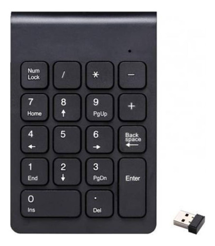 Teclado Inalámbrico Mini Numeric Keypad 2.4g Para