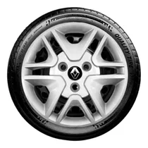 Comprar Jogo 4 Calotas Renault Kwid 18u002F19 Aro 14 Com Emblemas