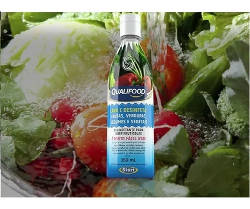Limpa Frutas Verduras Legumes Hortaliças Higieniza Td 350ml