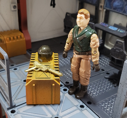 Comandos Em Ação/ Gi Joe Major Storm 1990 Impecável E Raro! (Usado)