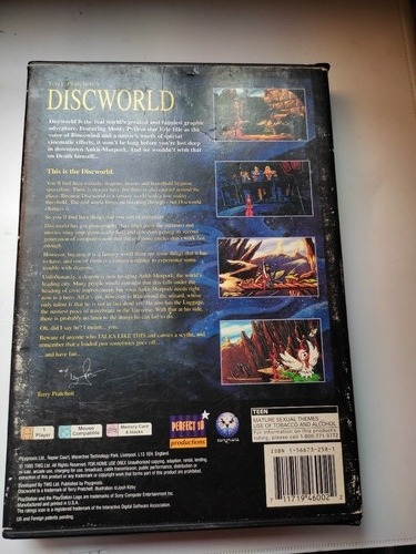 Discworld Playstation One Ps1 Ps2 Ps3 (Usado)