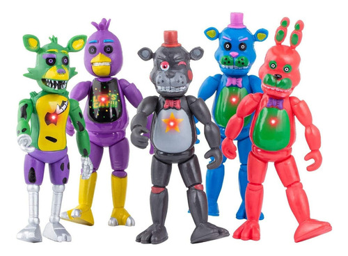 Gran Colección 5 Figuras Cinco Noches En Freddy's