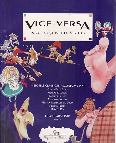 Livro Vice-versa Ao Contrário Vários Autores