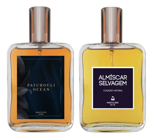 Kit Perfume - Patchouli Sport + Almíscar Selvagem 100ml