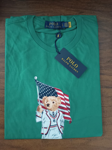 Playera Polo Bear By Ralph Lauren Original 