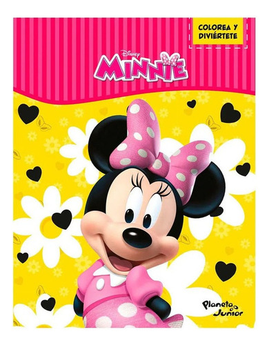 Libro Fisico Colorea Y Diviértete. Minnie Disney