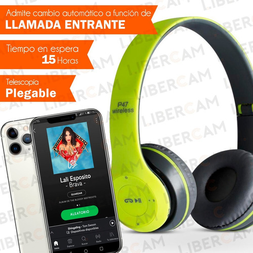 Imagen 8 de 10 de Auricular Bluetooth Vincha Sd Radio Fm Inalambrico Deportivo