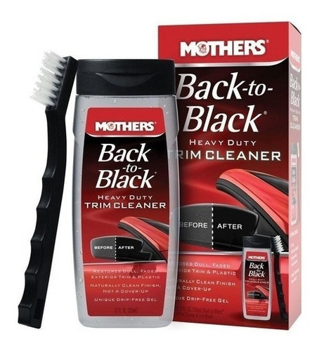 Mothers/ Back To Black Trim Cleaner/ Restaurador Plástico 