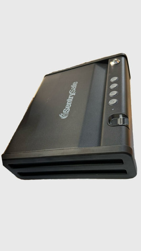 Caja Fuerte Sentrysafe Para Armas Con Apertura Biométrica Negro (Usado)