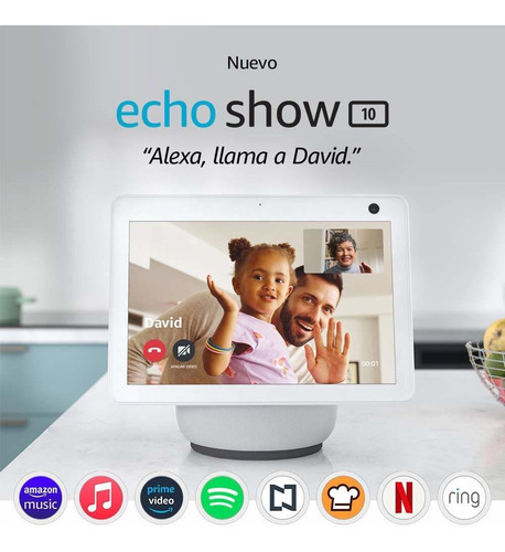 Nuevo Echo Show 10 - Pantalla Inteligente Hd Con Movimiento