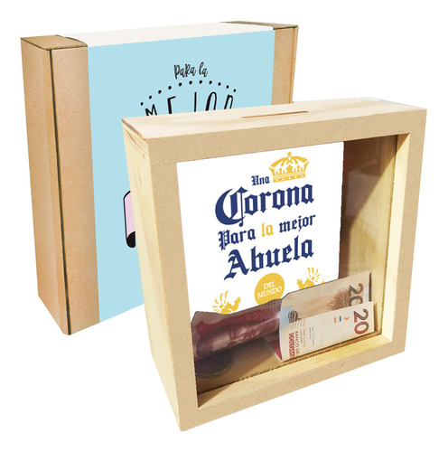 Alcancía Personalizada Abuela Corona Día De La Madre Mamá