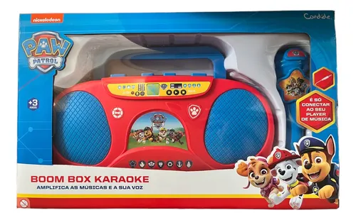Karaoke Boombox Infantil Personagens - Candide