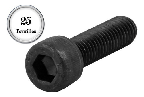 25 Tornillos Socket Métrico Gr. 12.9 M16-2.0 X 65 P