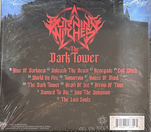 Cd Nuevo: Burning Witches - The Dark Tower (2023)