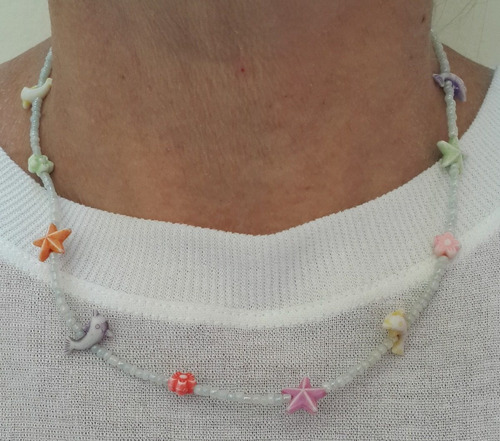Collar Bisutería Playero De Niña O Mujer, Usado (Usado)