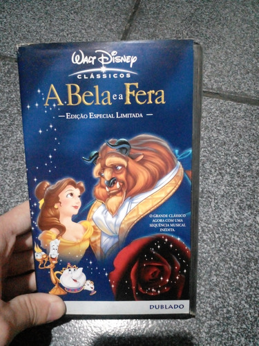 Vhs A Bela E A Fera ( Dublado)