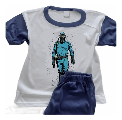 Pijamas El Eternauta Adultos Impresa Personalizada 6303