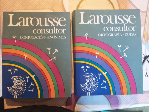 Larousse Consultor 2 Tomos conjugación Sinónimos Y  Ortograf