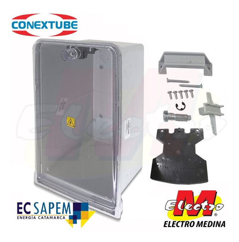 Caja Medidor Trifasica S/r Ec Sapem Conextube Electro Medina