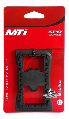 Plataforma Pedales Con Trabas Mti Compatible Shimano Spd