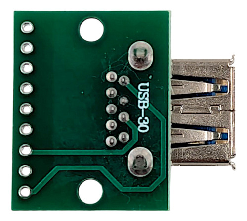 Adaptador Usb 3.0 Hembra A Dip 2.54mm 9 Pines Para Arduino