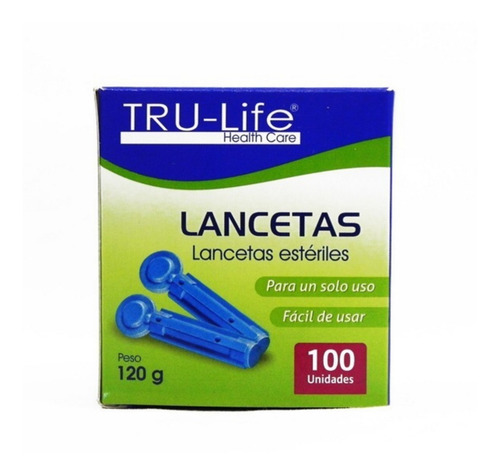 Tru-life Lancetas Health Care X 100 Und